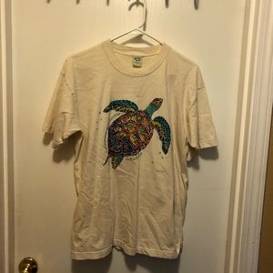 Barbados turtle tee